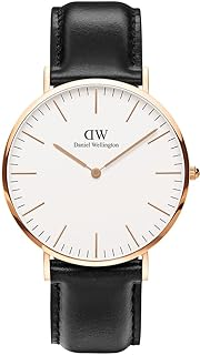 men's gold watch minimal dress watch 